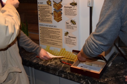 La première dégustation de miel chez la FGTB Horval Anvers
