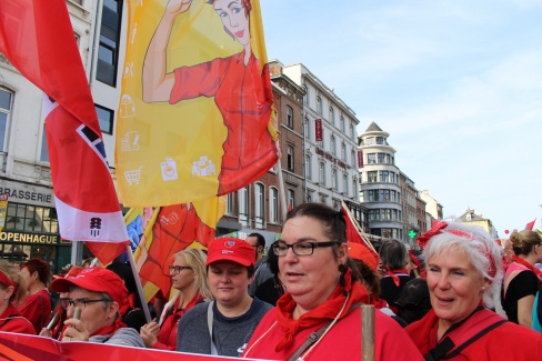 Manifestation contre la réforme APE - Namur